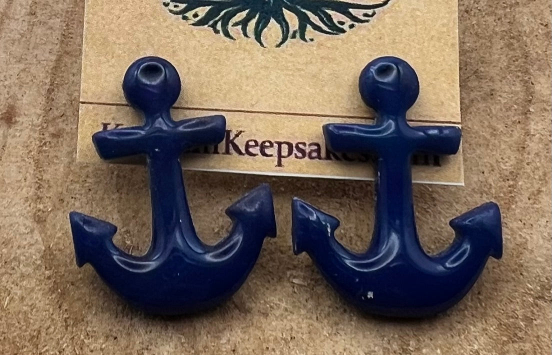 ⚓ Nautical Collection — Anchor Studs