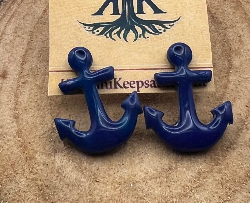 ⚓ Nautical Collection — Anchor Studs