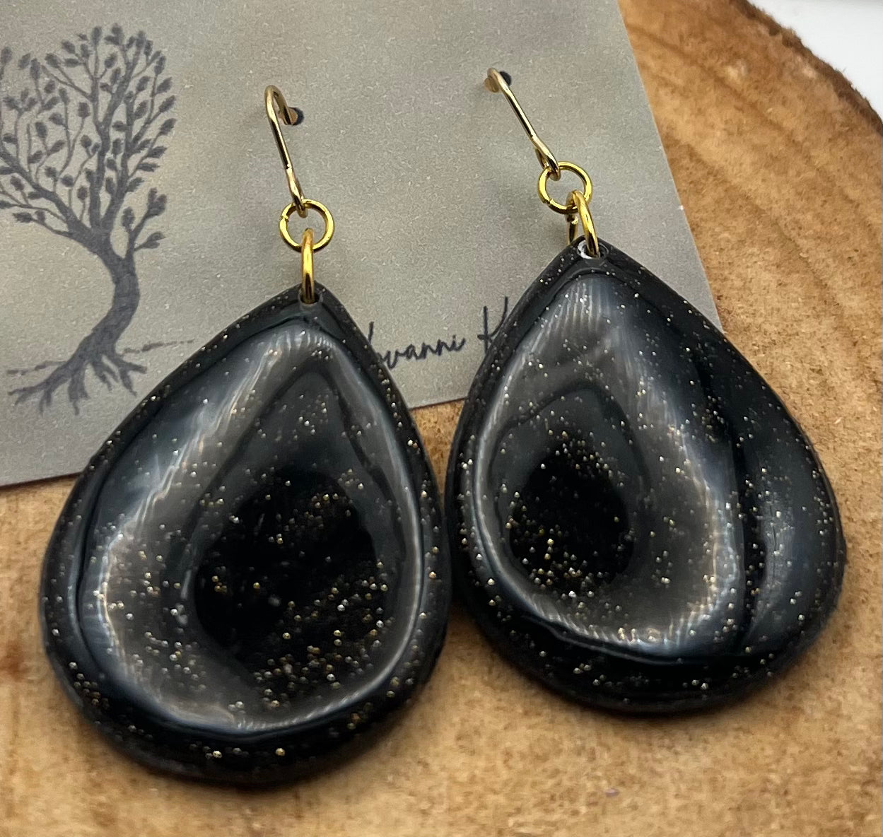 Midnight Speckle Drops