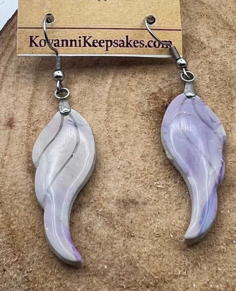 Marbled Feather Drops