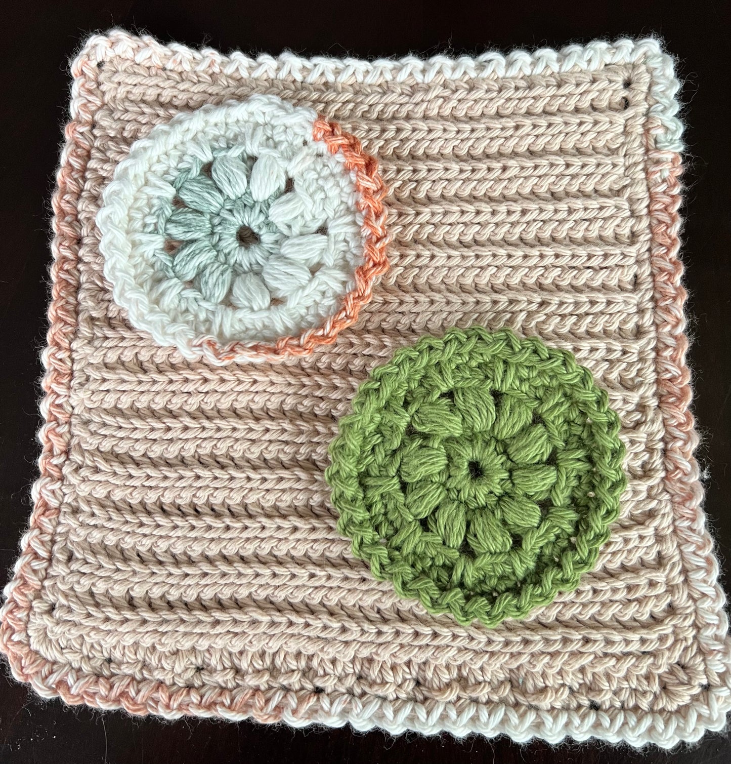 🧶 Washcloth & Reusable Face Pad Set — 3 Piece