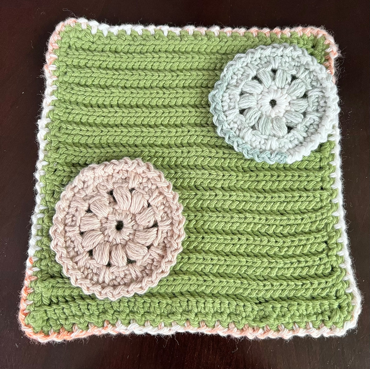 🧶 Washcloth & Reusable Face Pad Set — 3 Piece