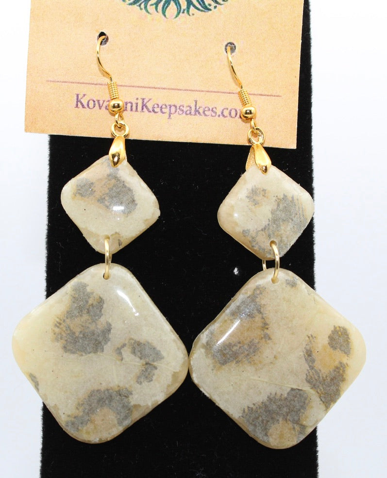 Animal Print Dangles