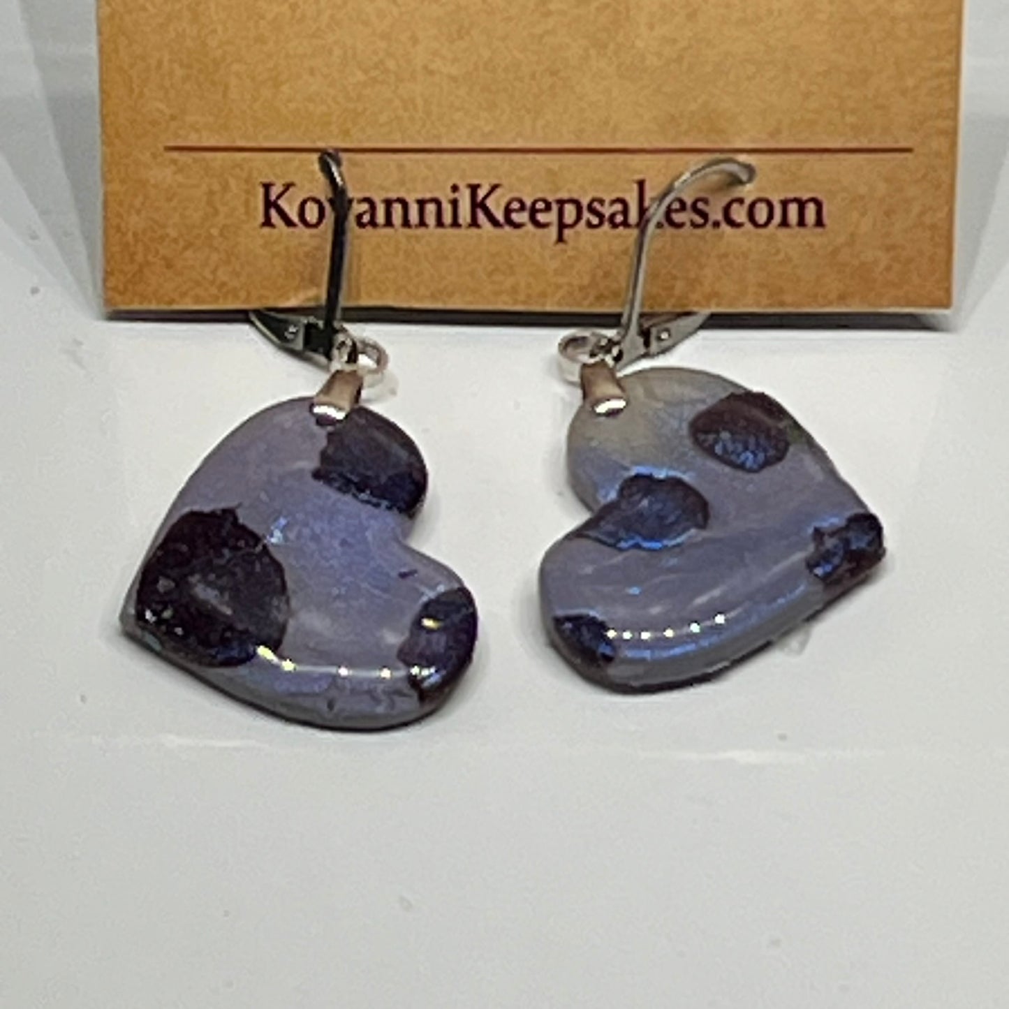 Purple Heart Dangles