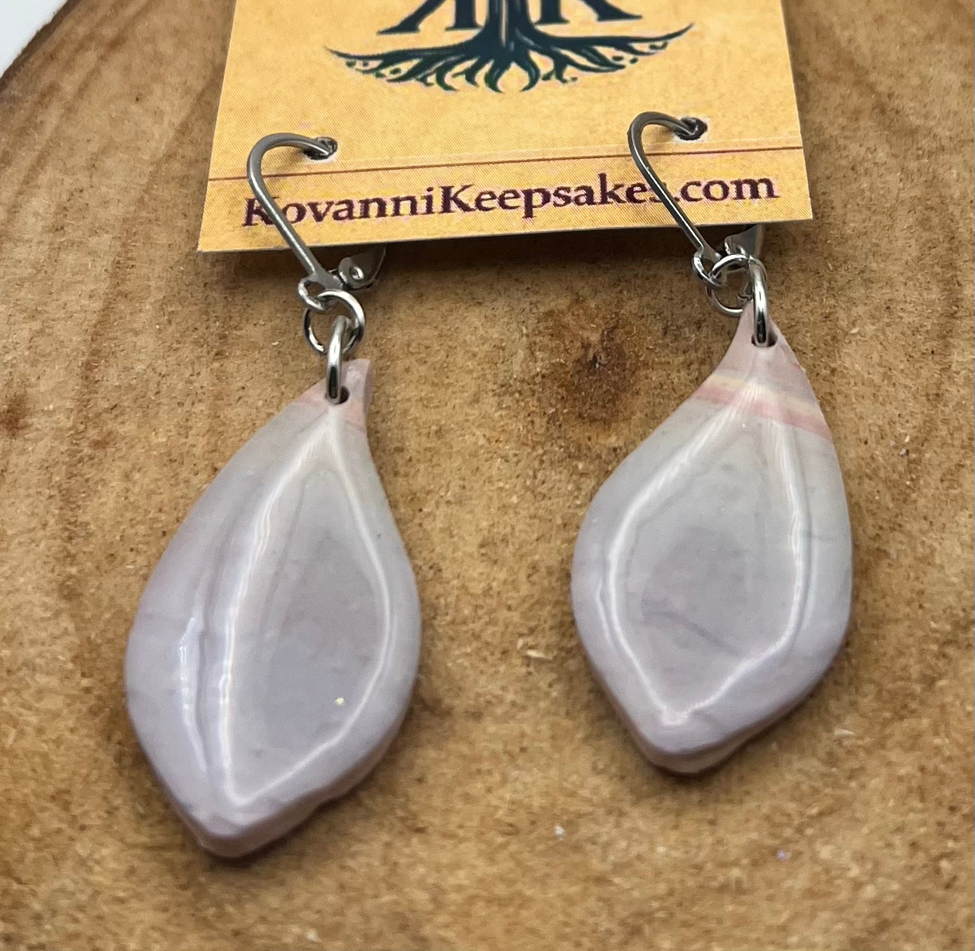 Soft Stone Teardrop Drops