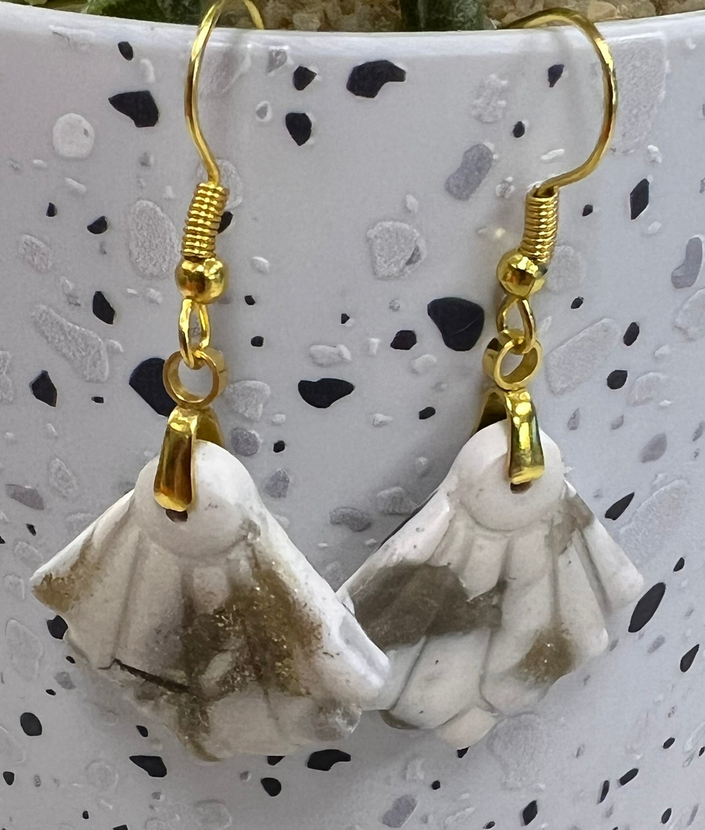 Scallop‑Shell Inspired Earrings