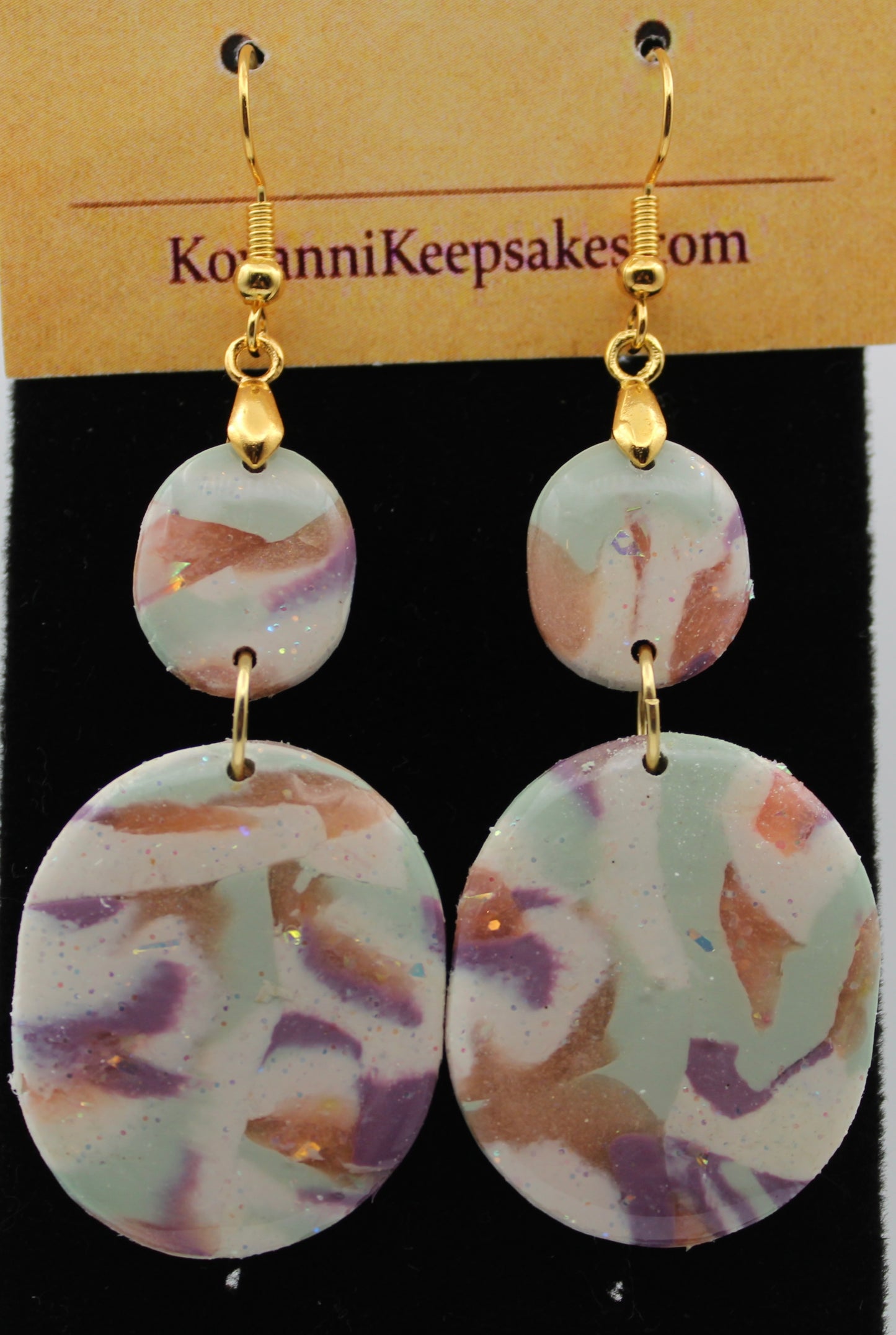 Pastel Circle Dangles