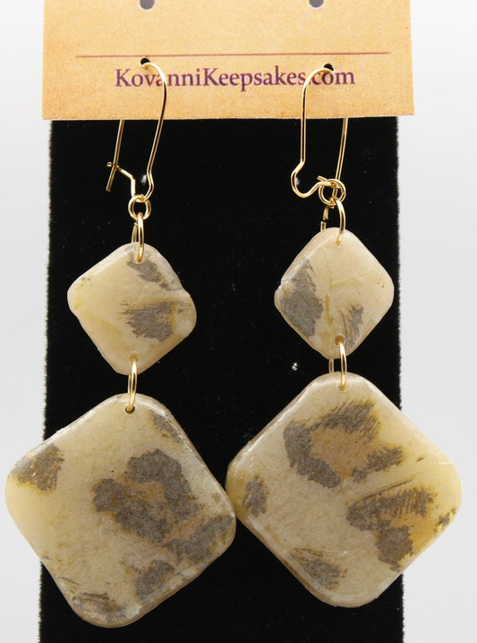 Animal Print Dangles