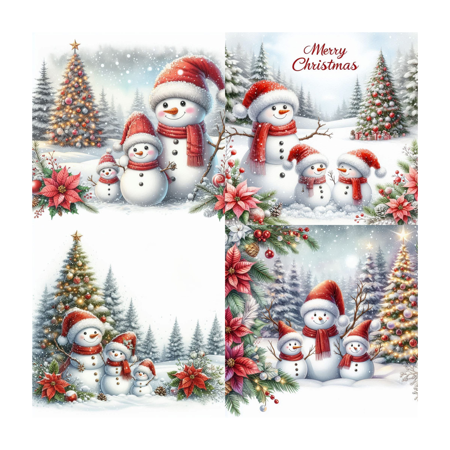 Christmas Accent Magnets