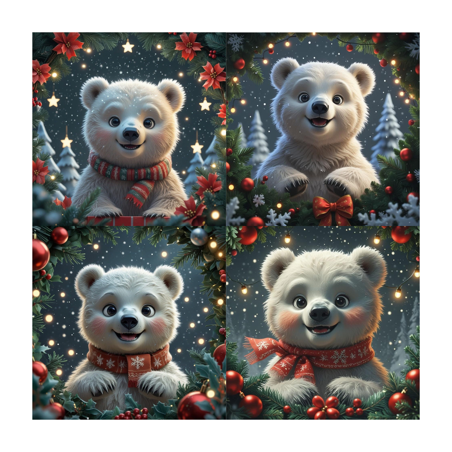 Christmas Accent Magnets