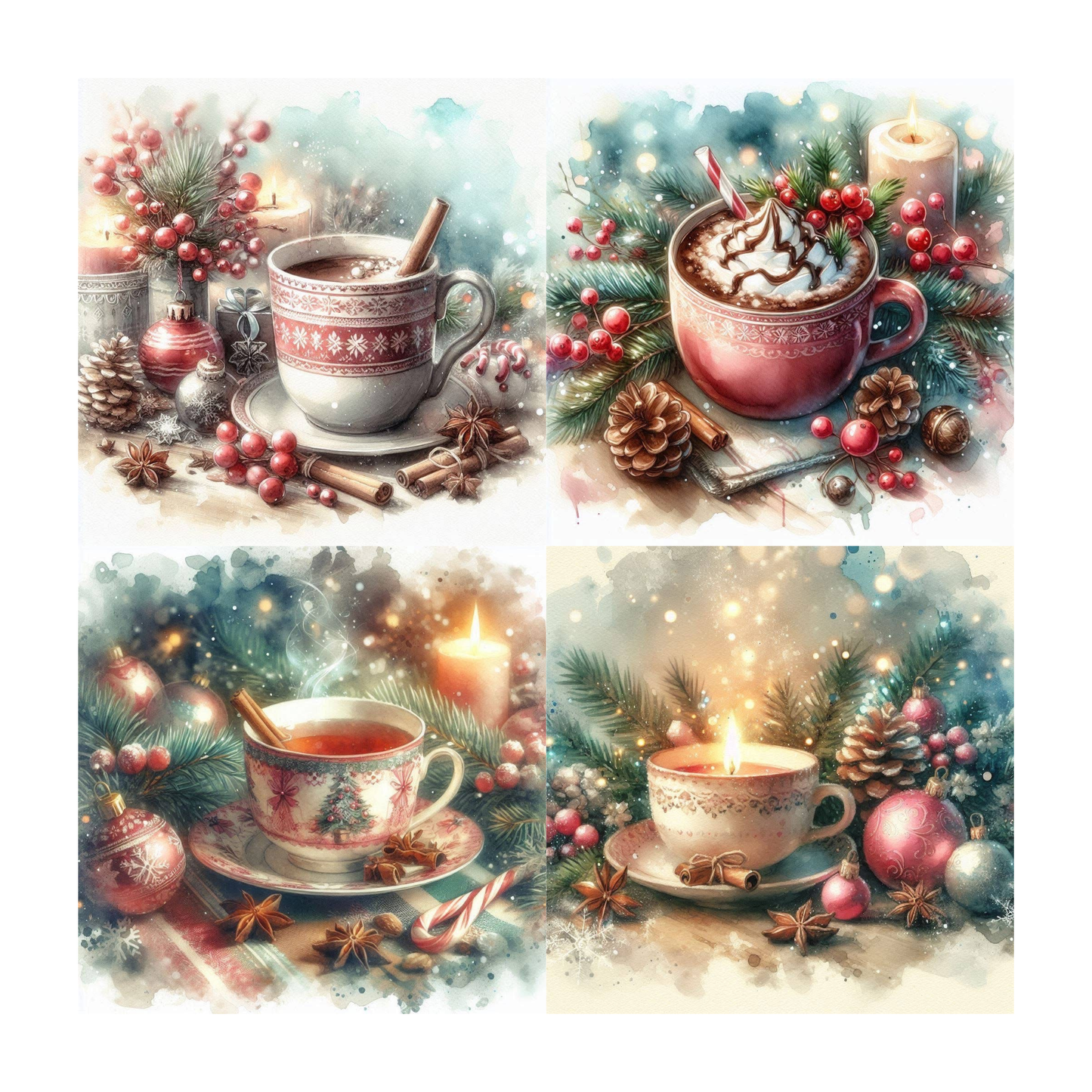 Christmas Accent Magnets