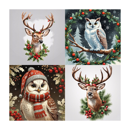 Christmas Accent Magnets