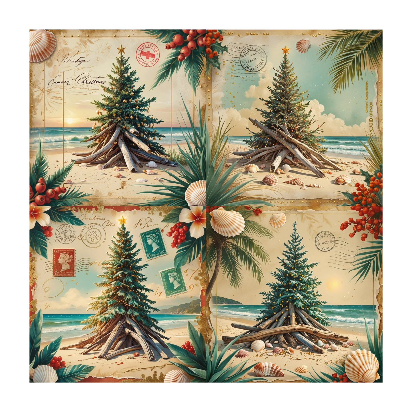 Christmas Accent Magnets