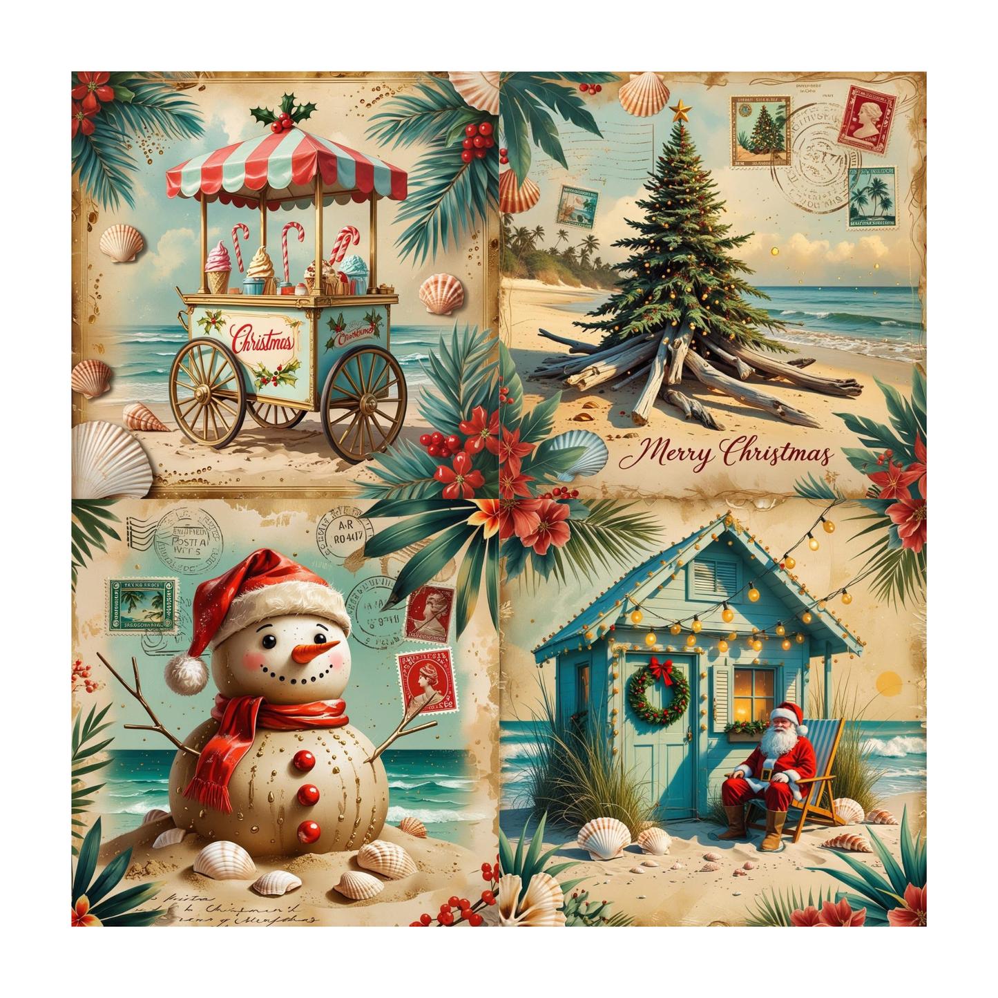 Christmas Accent Magnets