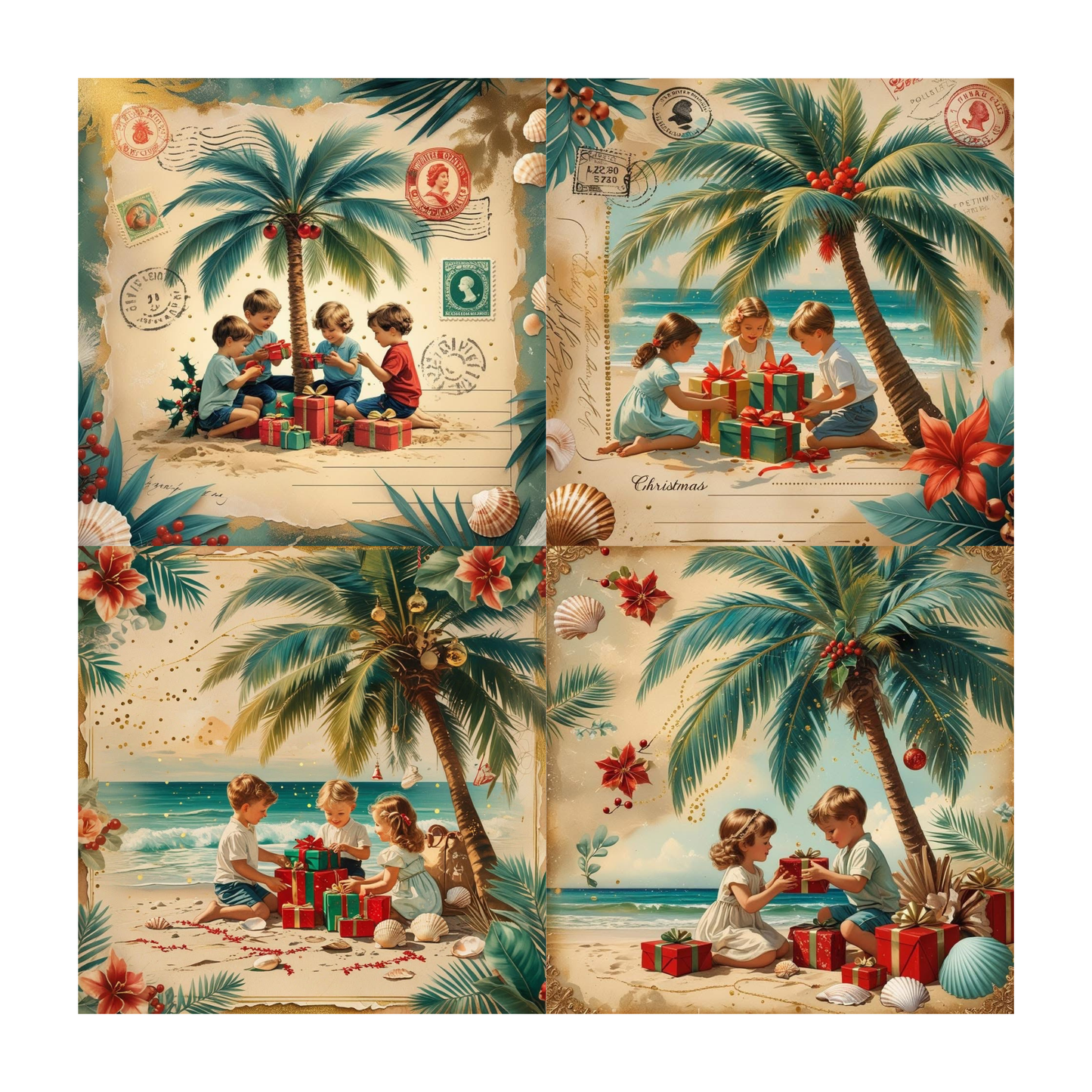 Christmas Accent Magnets