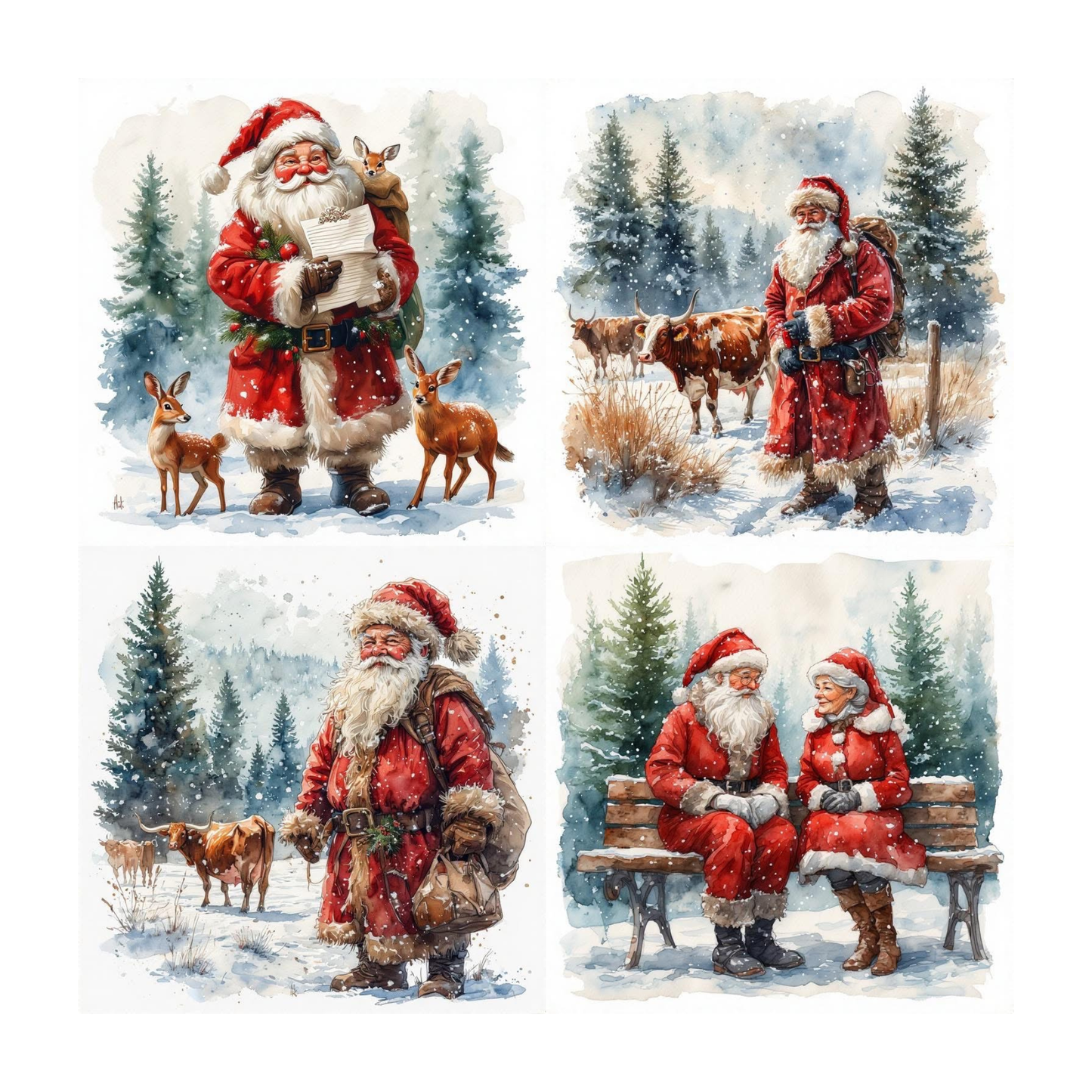 Christmas Accent Magnets