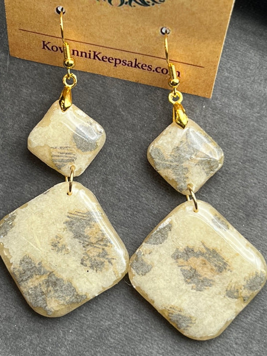 Animal Print Dangles