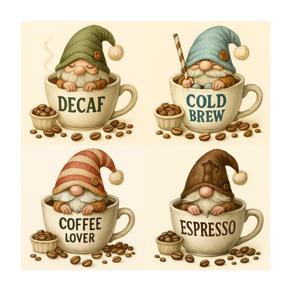 Gnome Accent Magnets