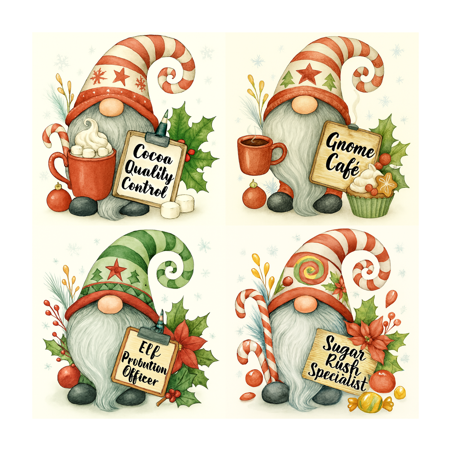 Gnome Accent Magnets