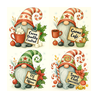 Gnome Accent Magnets