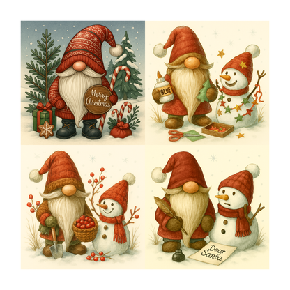 Gnome Accent Magnets