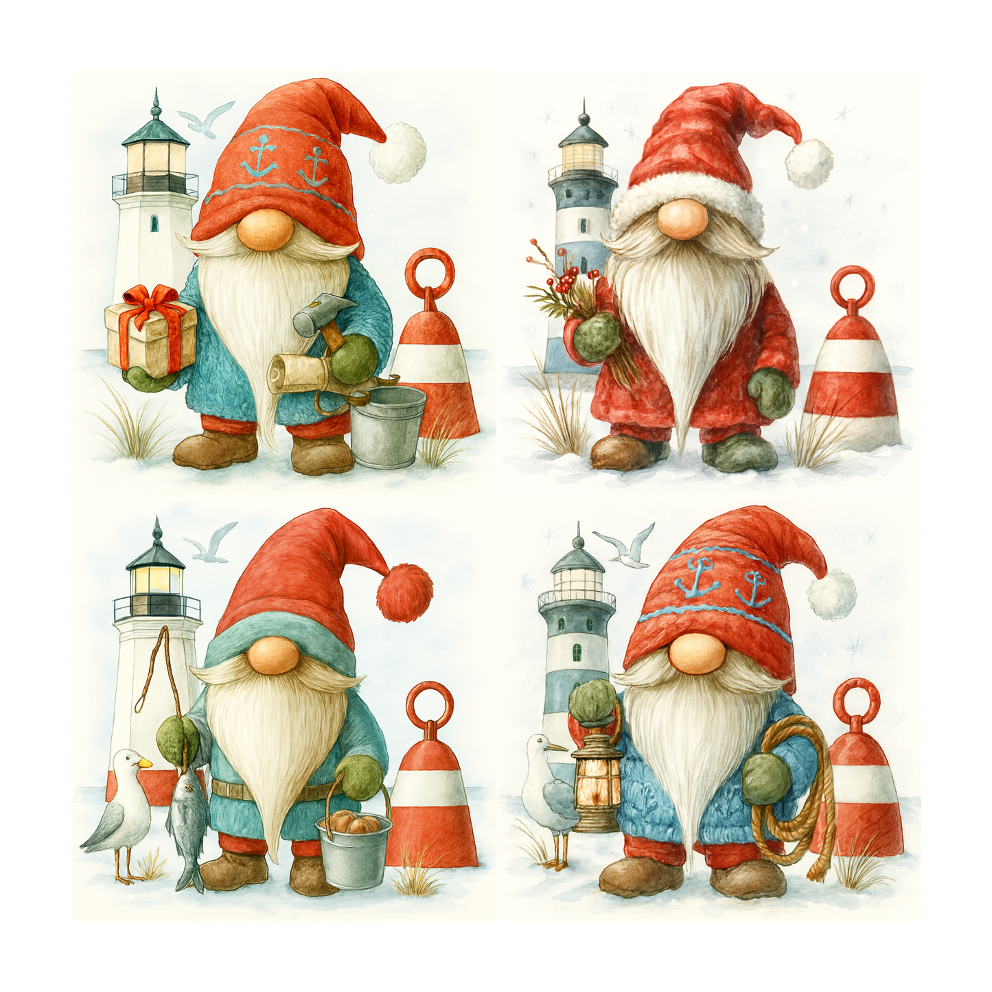 Gnome Accent Magnets