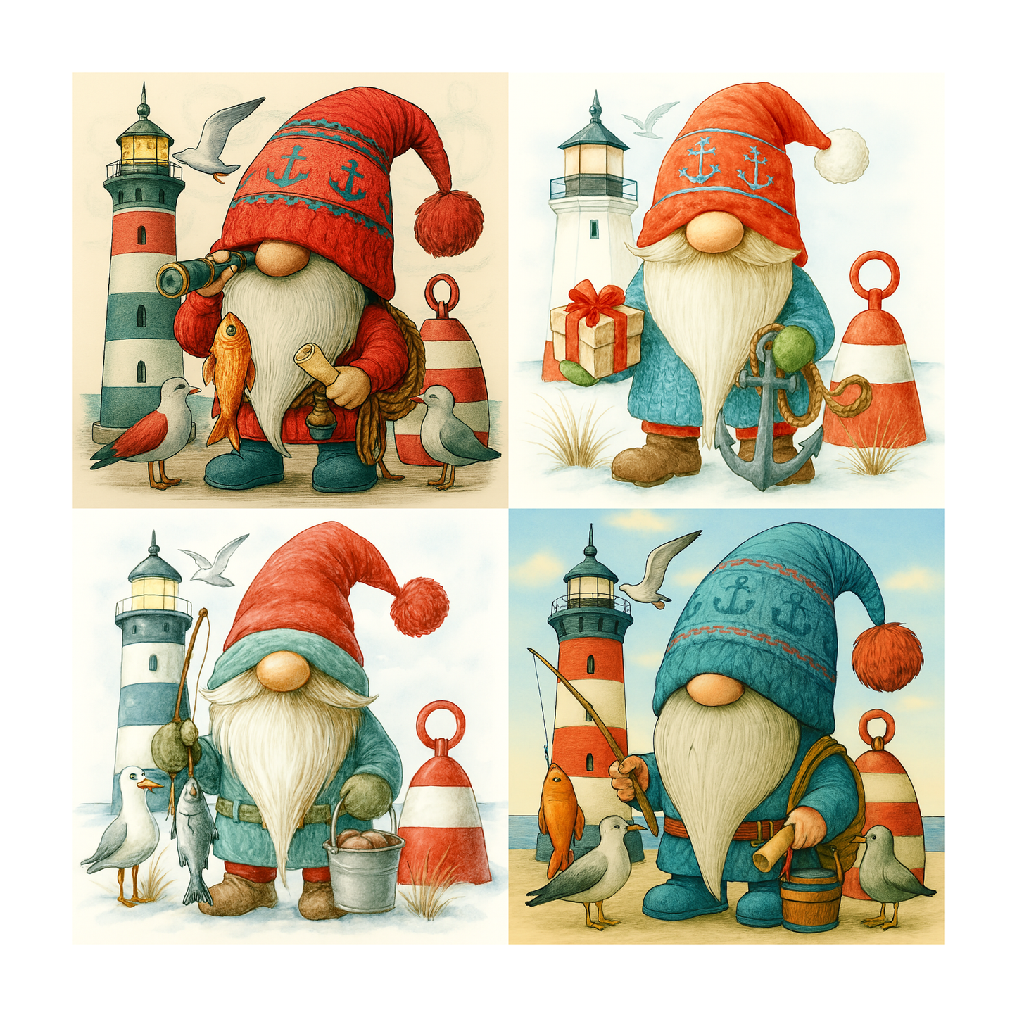Gnome Accent Magnets