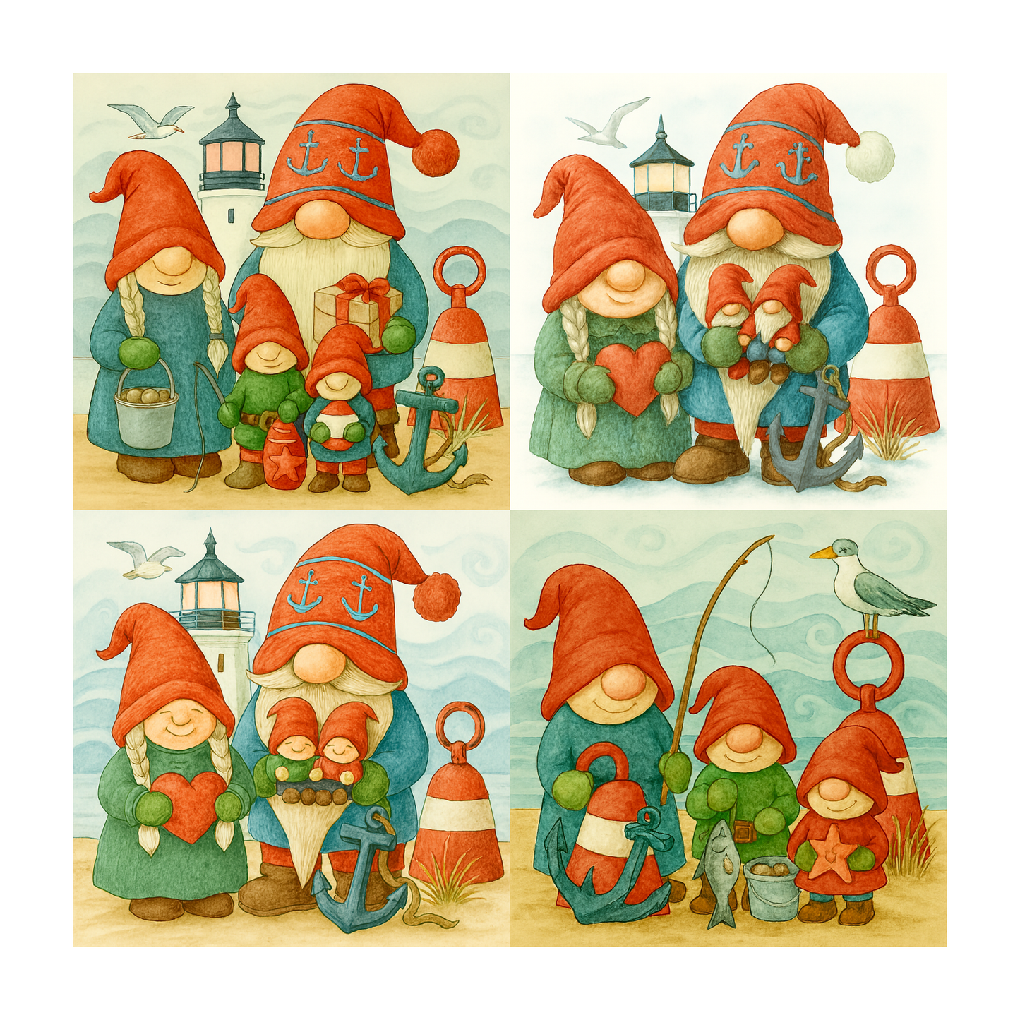 Gnome Accent Magnets