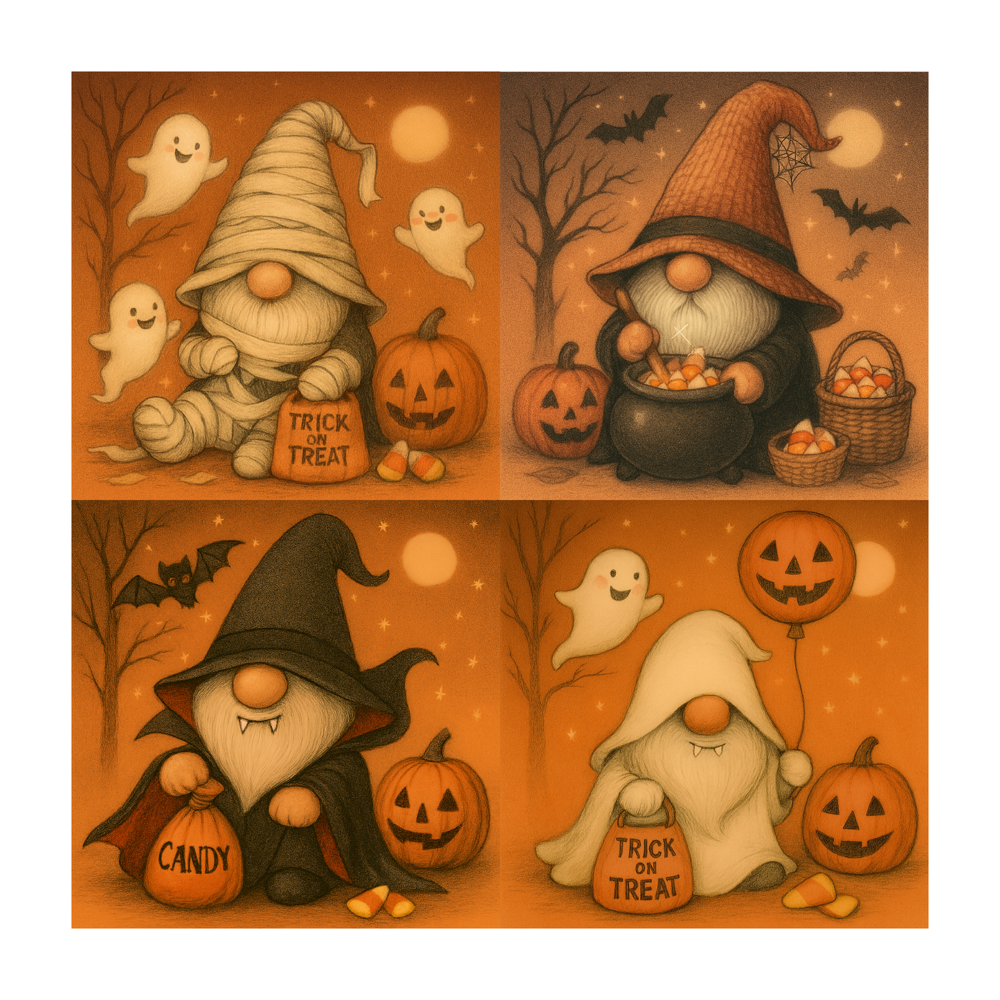 Gnome Accent Magnets