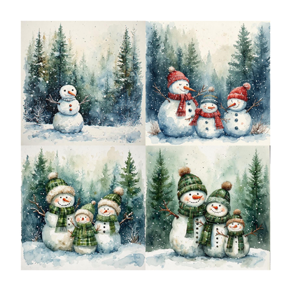 Winter Accent Magnets